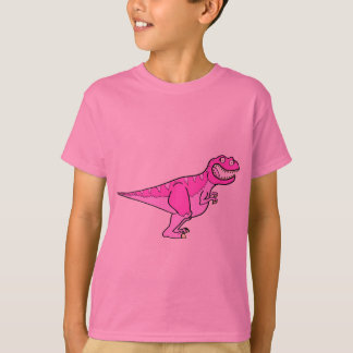 Camiseta Tyrannosaurus rosado Rex