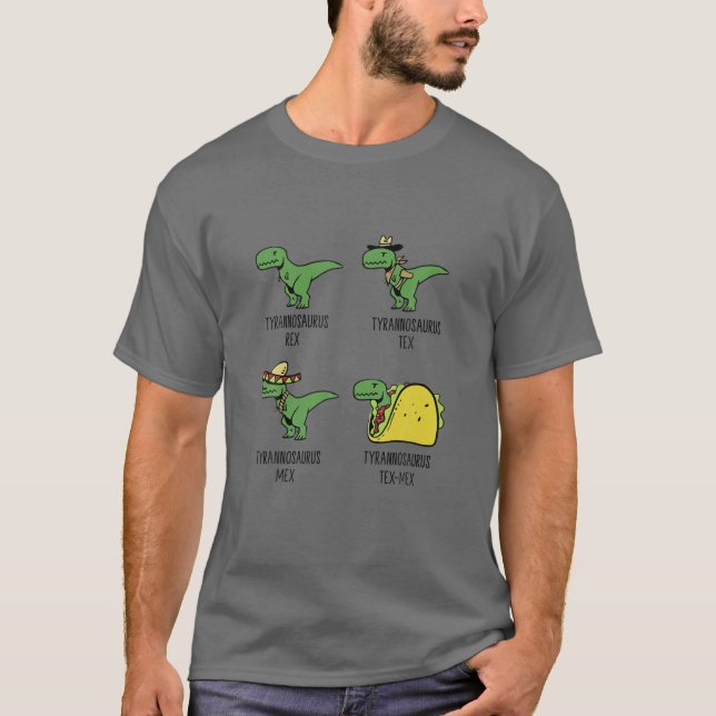 Camiseta Tyrannosaurus Tex-Mex Tyrannosaurus Absurdex Trex (Anverso)