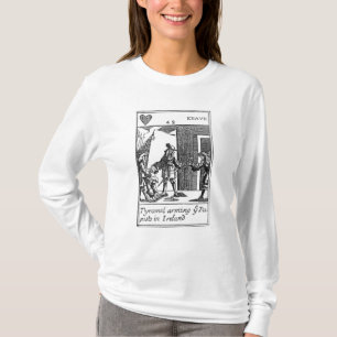 Camiseta Tyrconnel que arma a los Papists en Irlanda