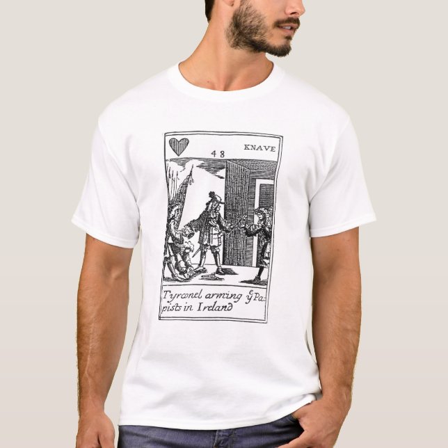 Camiseta Tyrconnel que arma a los Papists en Irlanda (Anverso)