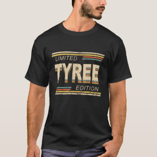 Camiseta Tyree Name Retro Vintage Birthday & Christmas
