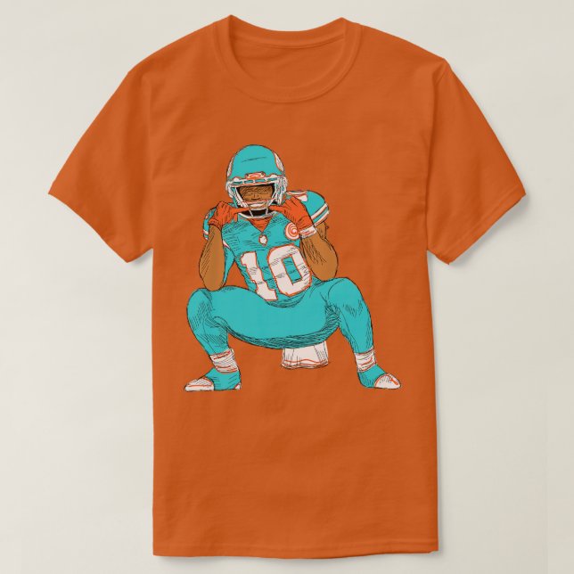 Camiseta Tyreek Hill cheetah TShirt 2 (Diseño del anverso)