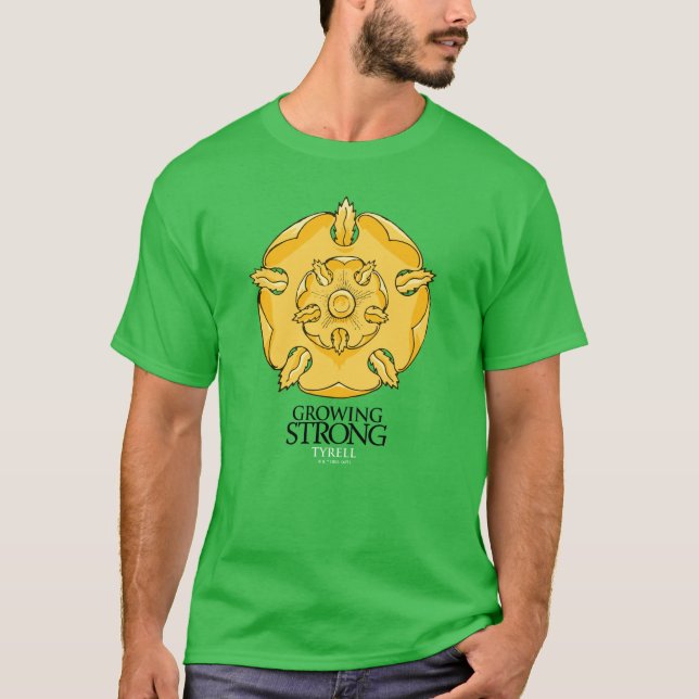 Camiseta Tyrell Sigil - creciendo fuerte (Anverso)