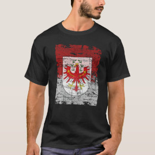 Camiseta Tyrol Tyrol Escudo De Armas Tyrolean Eagle Hombres