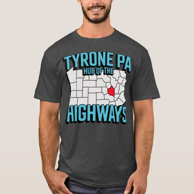 Camiseta Tyrone PA - Centro de carreteras (Anverso)
