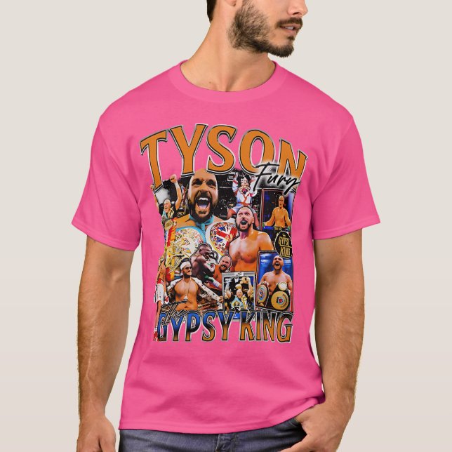 Camiseta Tyson Fury The King Gypsies (Anverso)