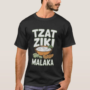Camiseta Tzatziki Malaka Gyros Grecia Bifteki Souvlaki