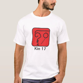 Camiseta Tzolkin Terra Vermelha Kin 17