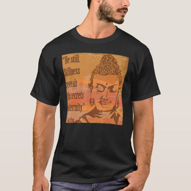 Camiseta Tzu Lao cita el taoísmo Inspirador filósofo (Anverso)