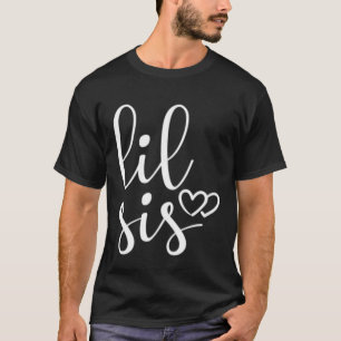 Camiseta u201CLil Sisu201D Mujeres Chicas y Sorority Little