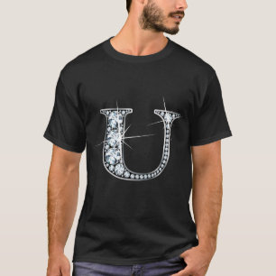 Camiseta "U" Diamond Bling T-Shirt