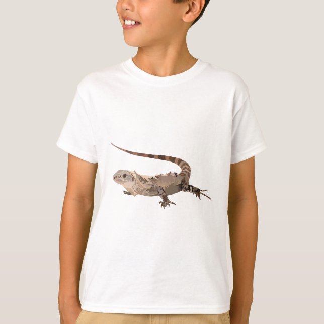 Camiseta U es para la iguana de cola espinosa Utilia (Anverso)