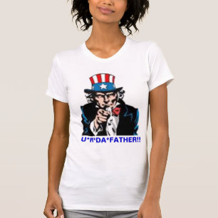 CAMISETA ¡, U*R*DA*FATHER!! 4*U*2*N*V