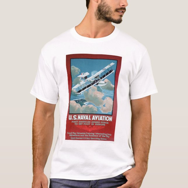 Camiseta U.S. Aviación naval (US02304) (Anverso)