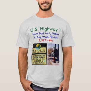 Camiseta U.S. Carretera 1