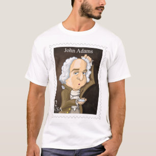 Camiseta U.S. Presidentes Stamp Shirt #2 Adams