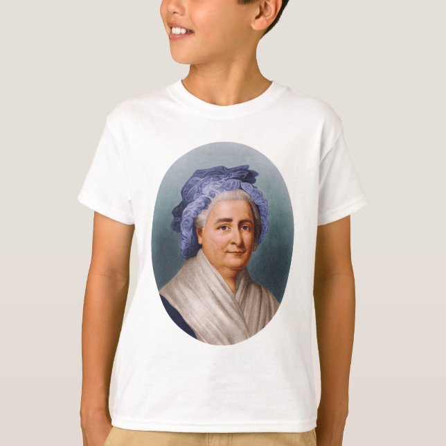 Camiseta U.S. Primera señora Martha Dandridge Custis (Anverso)