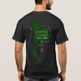 Camiseta U. S. Veteranos militares tailandeses Utapao RTAFB
