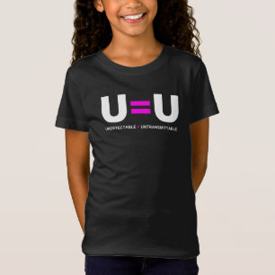 Camiseta U=U VIH Indetectable es igual a intransmisible