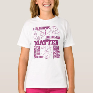 Camiseta U y yo importan - Diseño de potenciación de ASL