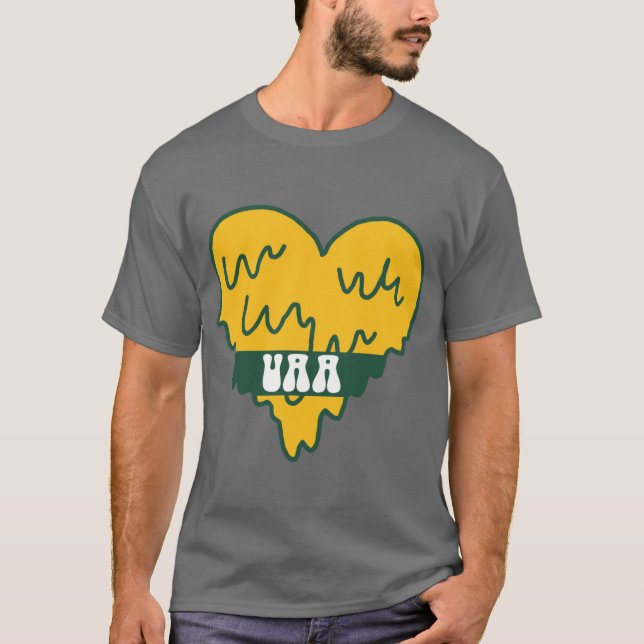 Camiseta UAA University of Alaska Anchorage Heart (Anverso)