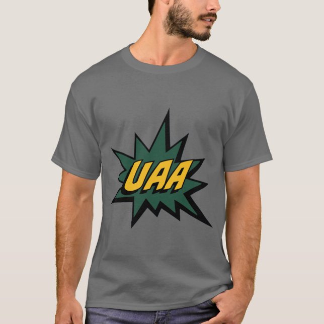 Camiseta UAA University of Alaska Anchorage Oversized 2 (Anverso)