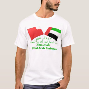 Camiseta UAE y tejas de la bandera de Abu Dhabi