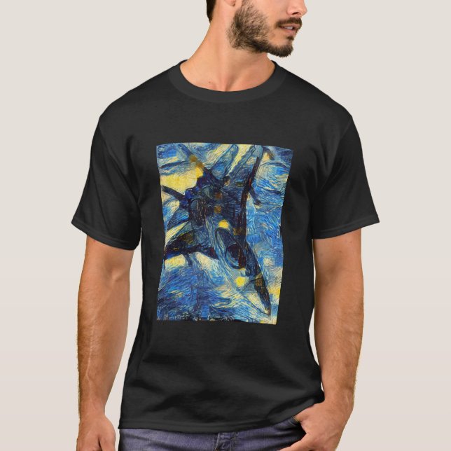 Camiseta UAF MiG29 (Anverso)