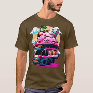 Camiseta UAP de la nave espacial del domingo de retro