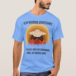 Camiseta UAP Ufo de ciencia ficción de secuestro
