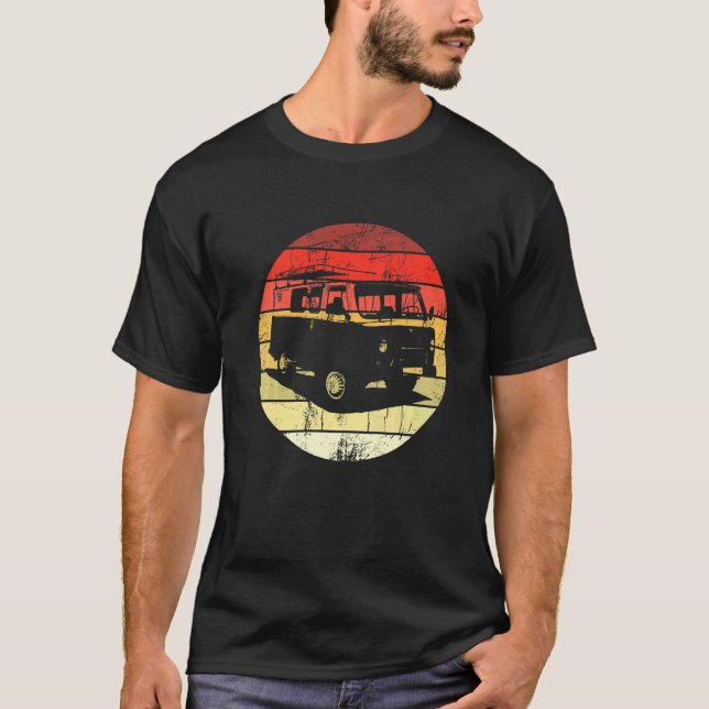 Camiseta UAZ Offroad Buchanka YA3 452 4x4 Transporte pequeñ (Anverso)