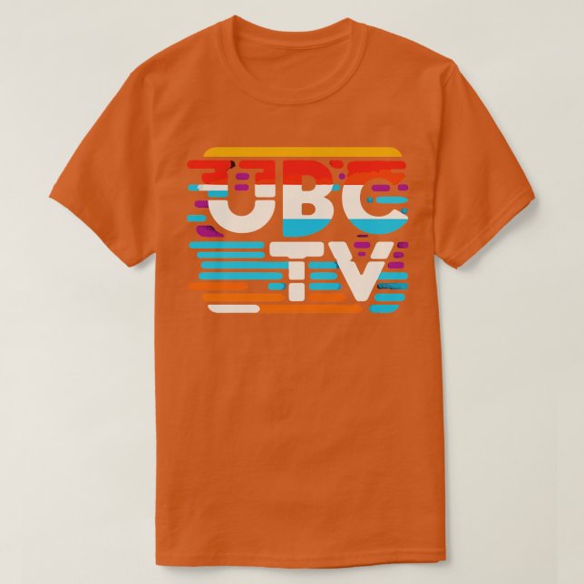 Camiseta UBC TV Home of Night Owls 4 (Diseño del anverso)