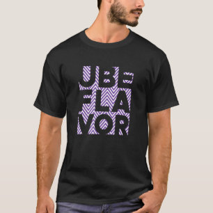 Camiseta Ube Flavor Filipina Yam Alimentos Filipinos