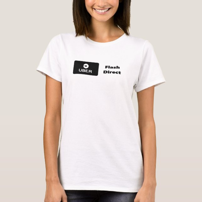 Camiseta Uber Flash e Direct (Anverso)