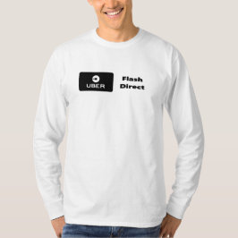Camiseta Uber Flash e Direct