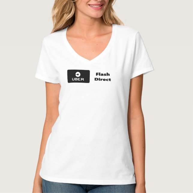 Camiseta Uber Flash e Direct (Anverso)