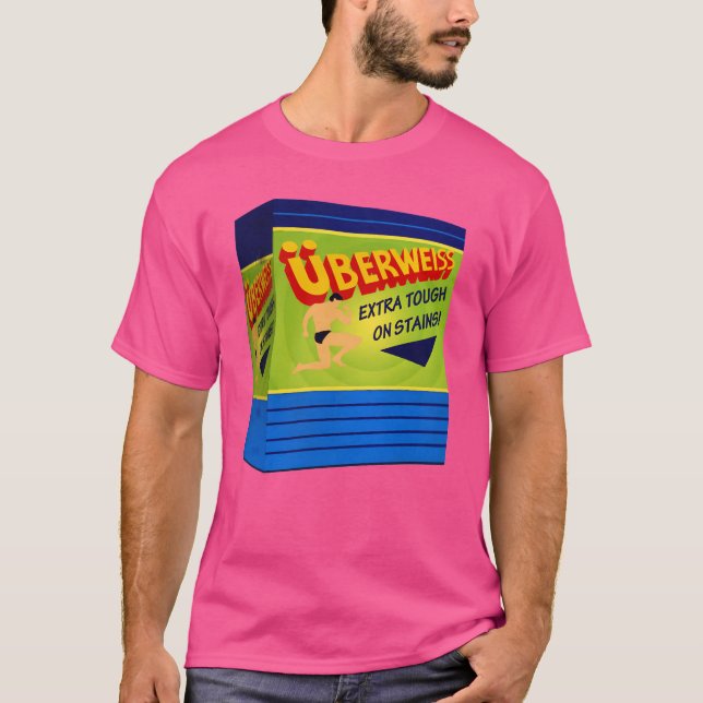 Camiseta Uberweiss Laundry Detergent retro (Anverso)
