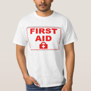 Camiseta Ubicación del kit de primeros auxilios