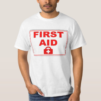 Camiseta Ubicación del kit de primeros auxilios
