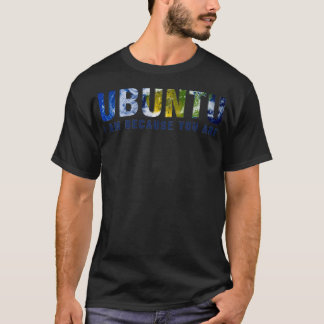 Camiseta Ubuntu, lo soy porque eres ligero