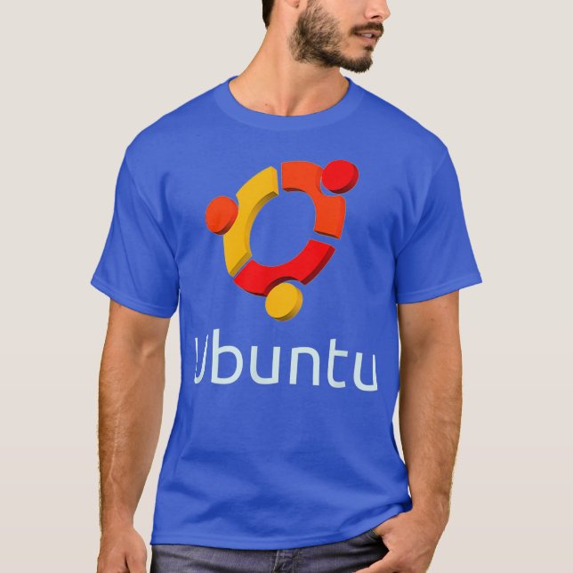 Camiseta Ubuntu Os  Linu Tu Penguin Tee (Anverso)