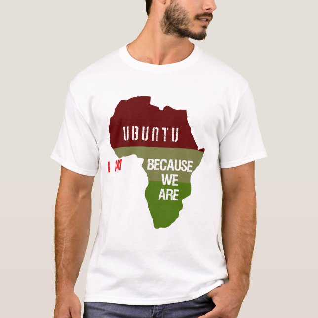 Camiseta Ubuntu - soy porque somos (Anverso)