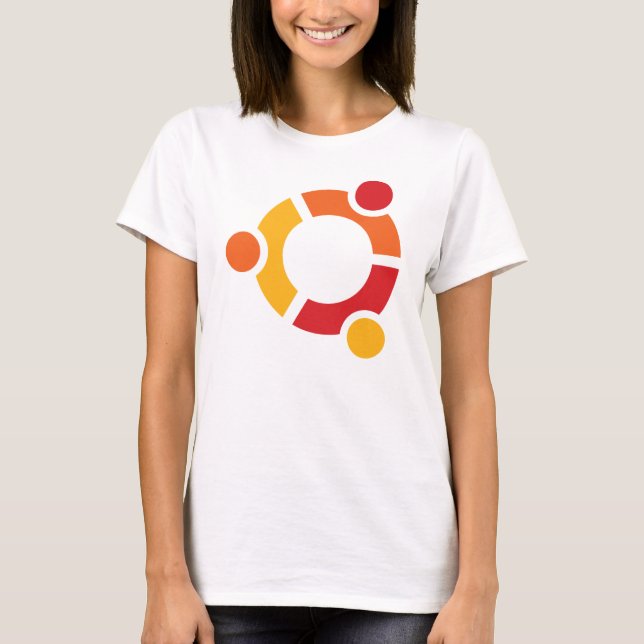 Camiseta Ubuntu T-Shirt de señora (Anverso)