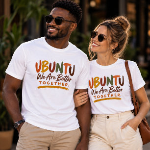 Camiseta Ubuntu We Are Better Together