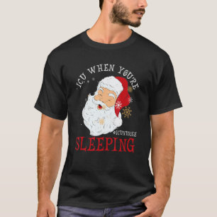 Camiseta UCI Cuando estás durmiendo Divertida enfermera de