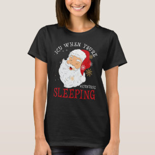 Camiseta UCI: Navidades de enfermeras de la UCI durmiendo