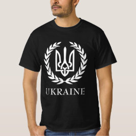 Camiseta Ucrania (УКРАЇНА) Victoria Tryzub Tridente Guerrer