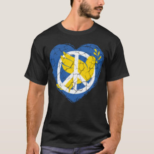Camiseta Ucrania: Amor al corazón por la paz ucraniana