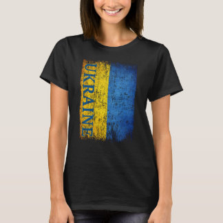 Camiseta Ucrania Bandera Regalo Mujeres Hombres Niños Retro