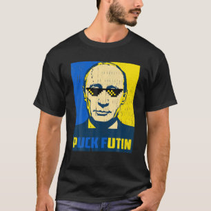Camiseta Ucrania: Bandera ucraniana de Putin Bandera estado